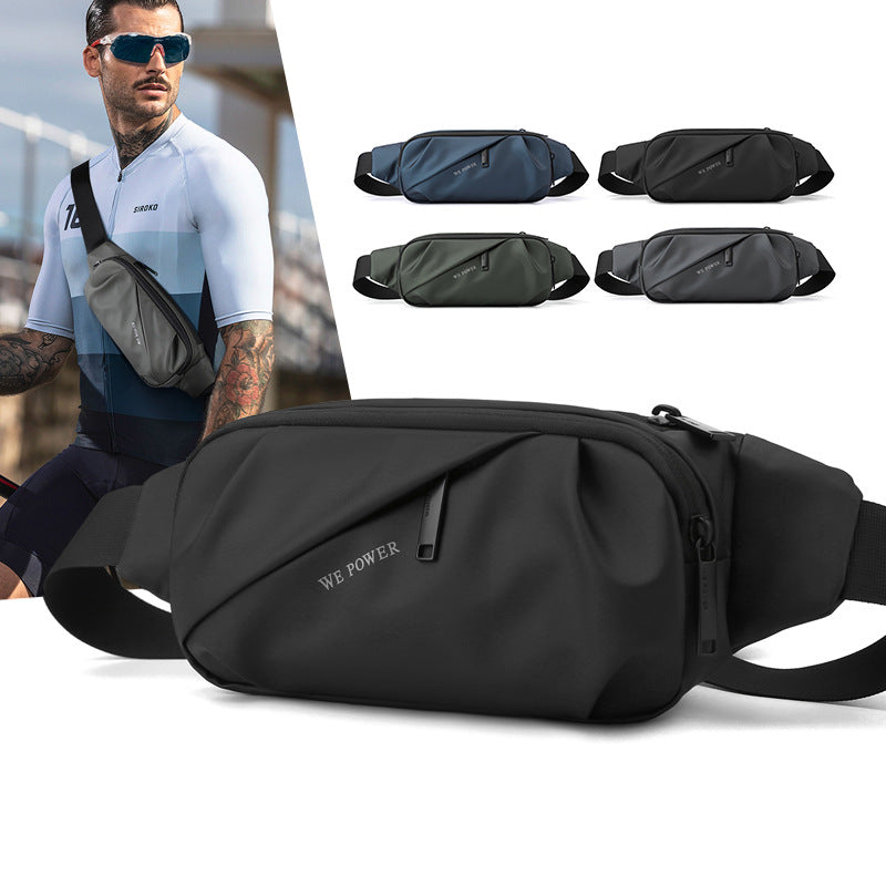 New Men's Multifunctional Waist Bag Water-repellent Casual Sports Chest