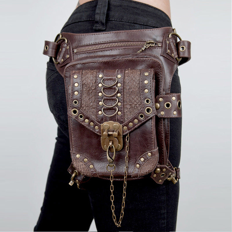 Steampunk locomotive women's bag new Gothic small bag men's and women's