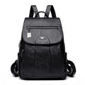 New Women's Backpack Large Capacity Soft Leather Travel Bag Fashion