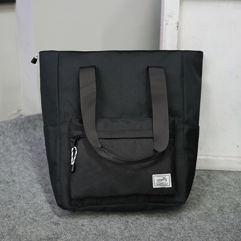 Men's handbag Korean-style tutorial hand-held schoolbag Tote simple