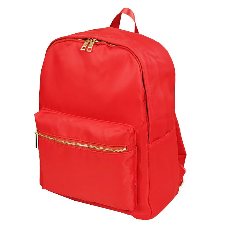 waterproof backpack casual schoolbag large capacity simple backpack school