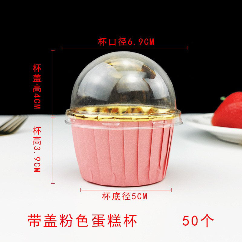 Large Maffin Cup Roll-up Cupcake Cups Golden Silver Cake Cups Maffin
