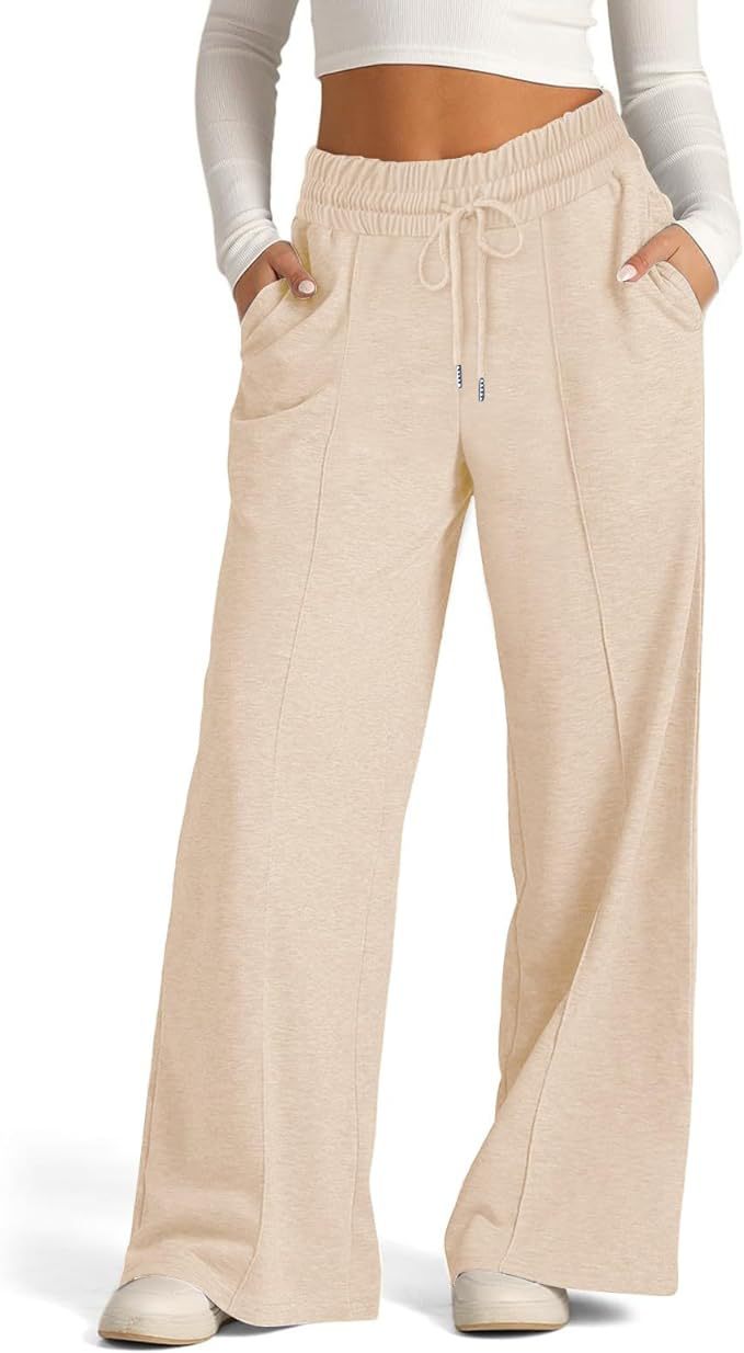 Export Temu2024 Spring and Summer Style Pure Color Casual Wide-Leg