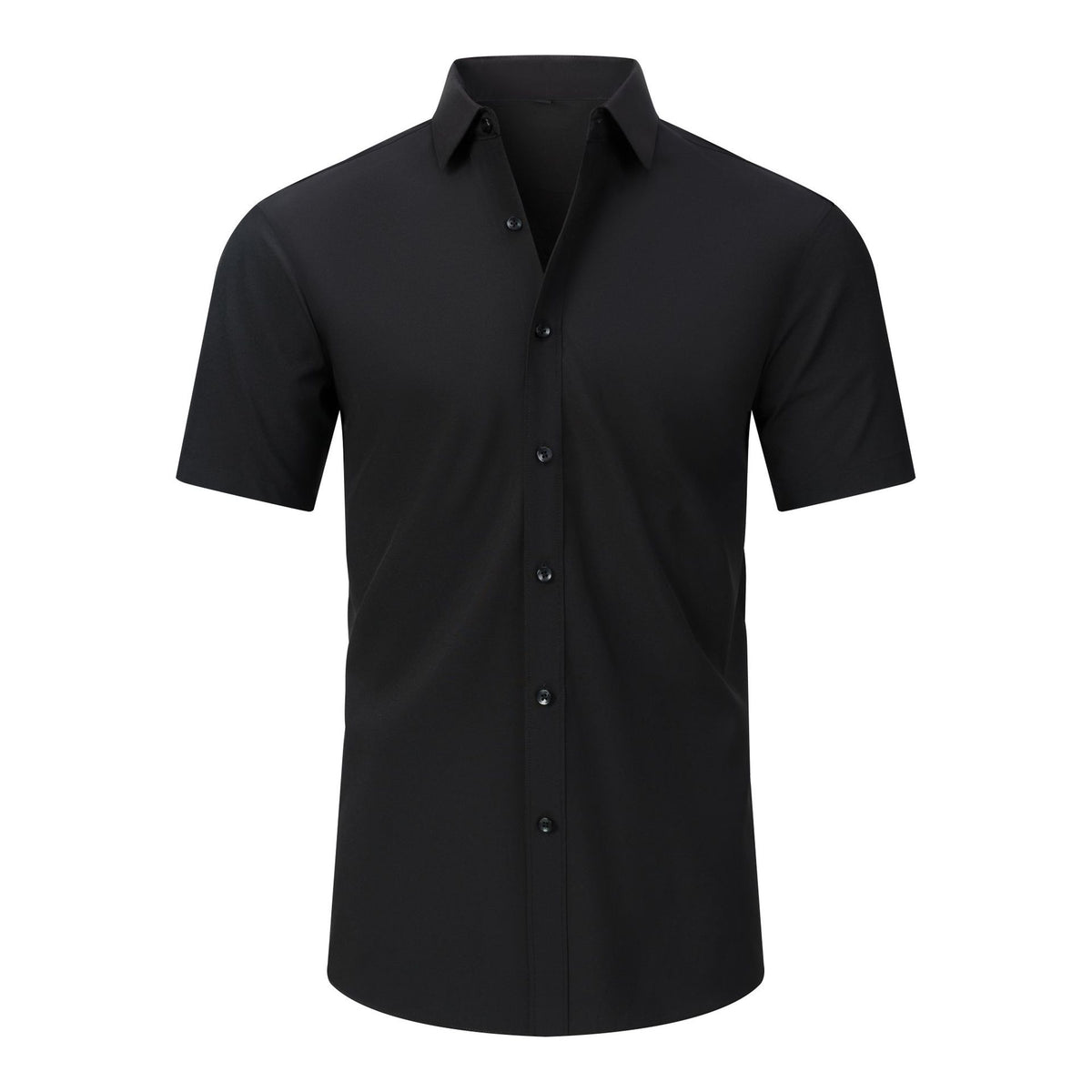 Four-Way Stretch Shirt Men's Shirt Wrinkle-Free and Anti-Wrinkle Export
