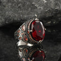 Avenzo Retro Personalized Men's Ring
