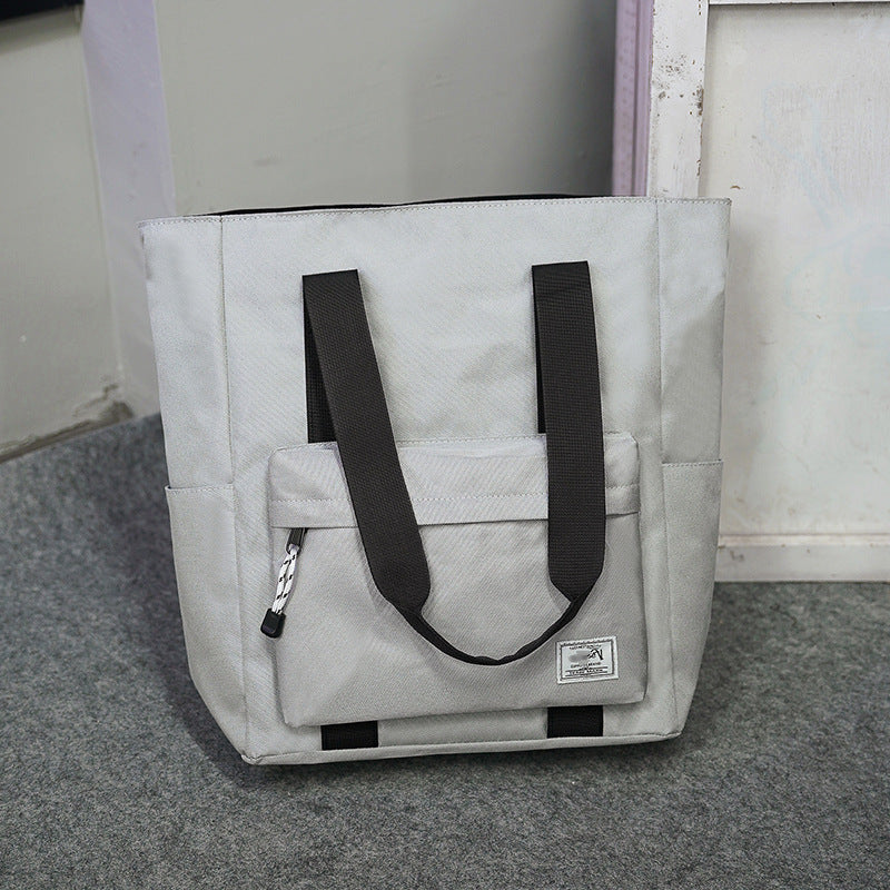 Men's handbag Korean-style tutorial hand-held schoolbag Tote simple