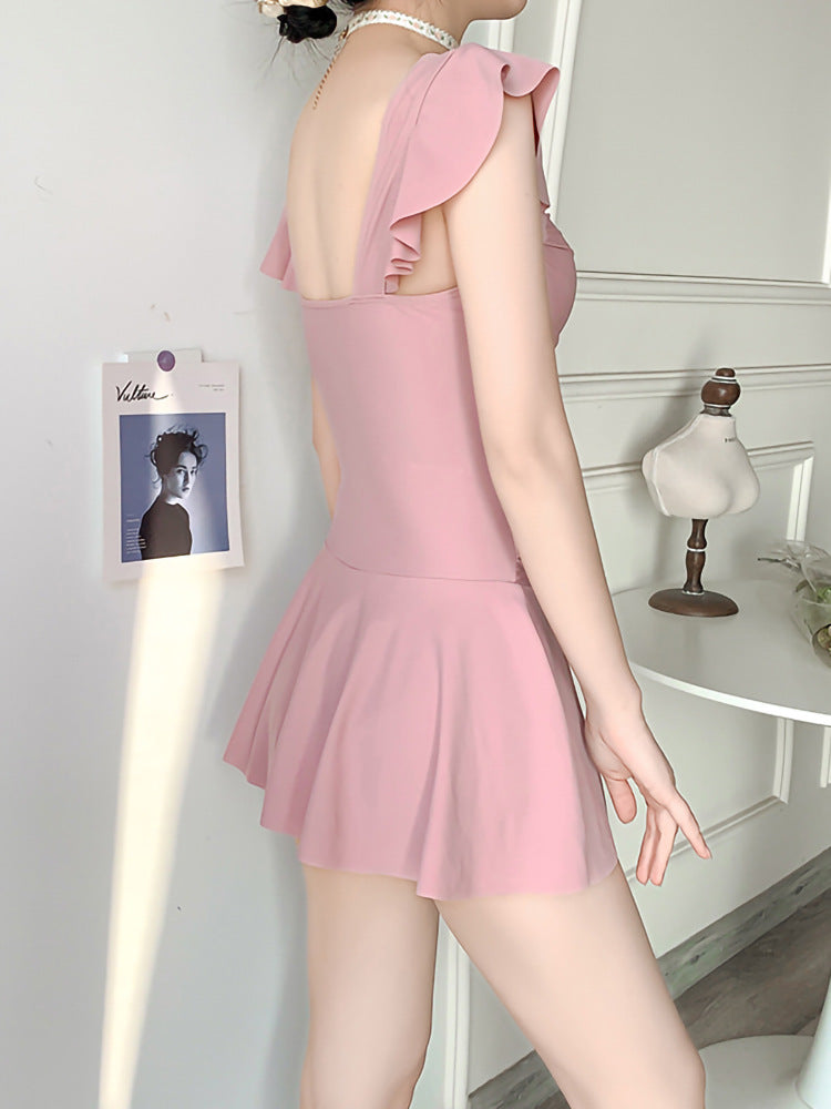 New Swimsuit for Women, Belly-Covering, Slimming Look, One-Piece