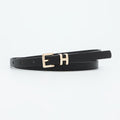 New Hot-Selling I-Buckle Thin Belt for Women, Fashionable, High-End