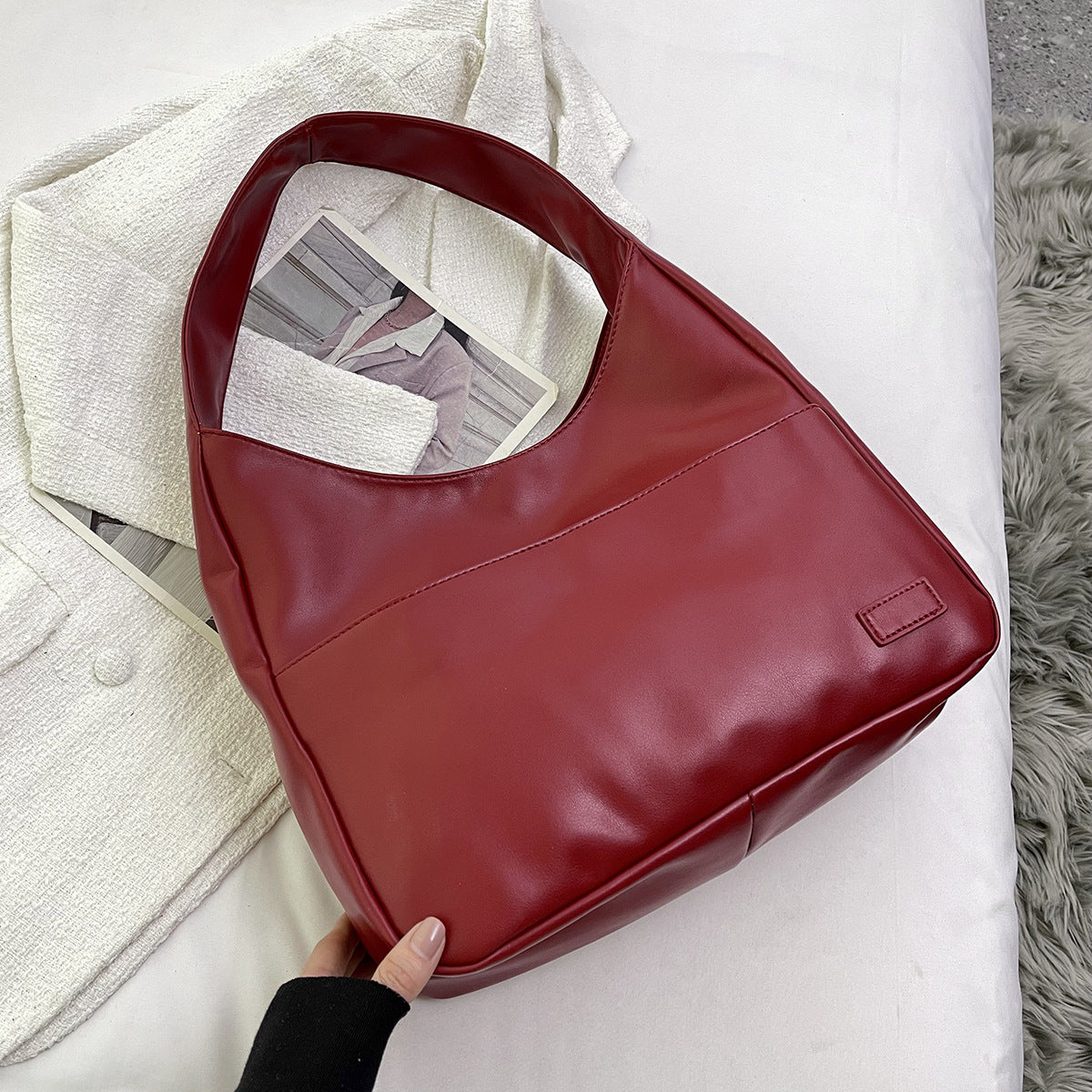 Bag Autumn New Women's Bag Tote Bag Shiling Large Capacity Shoulder Bag