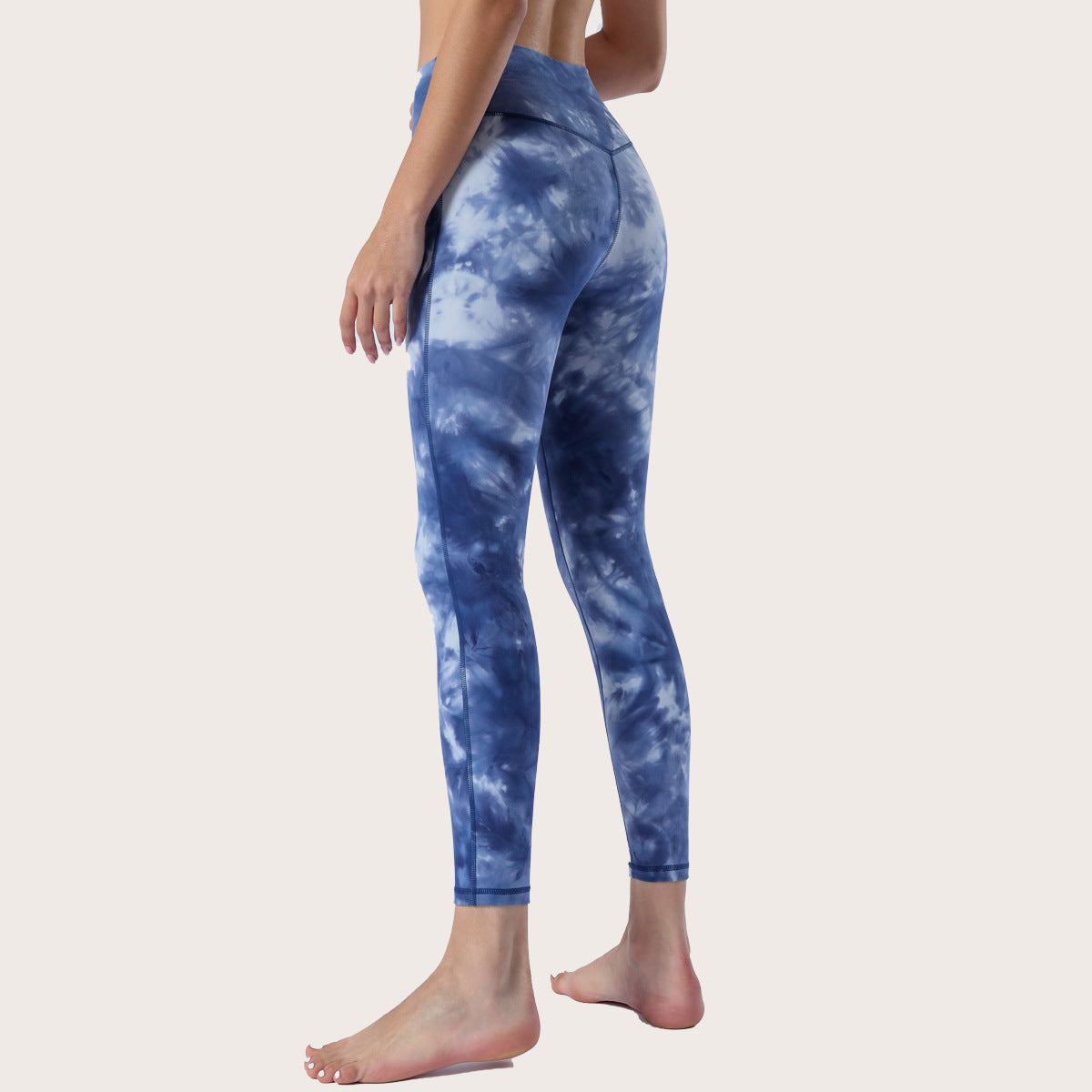 Spring and Summer New Naked Yoga Pants Women's No Embarrassment Line High
