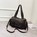 Popular Motorcycle Bag Large Capacity Retro Style Multi-Pocket Tote Bag
