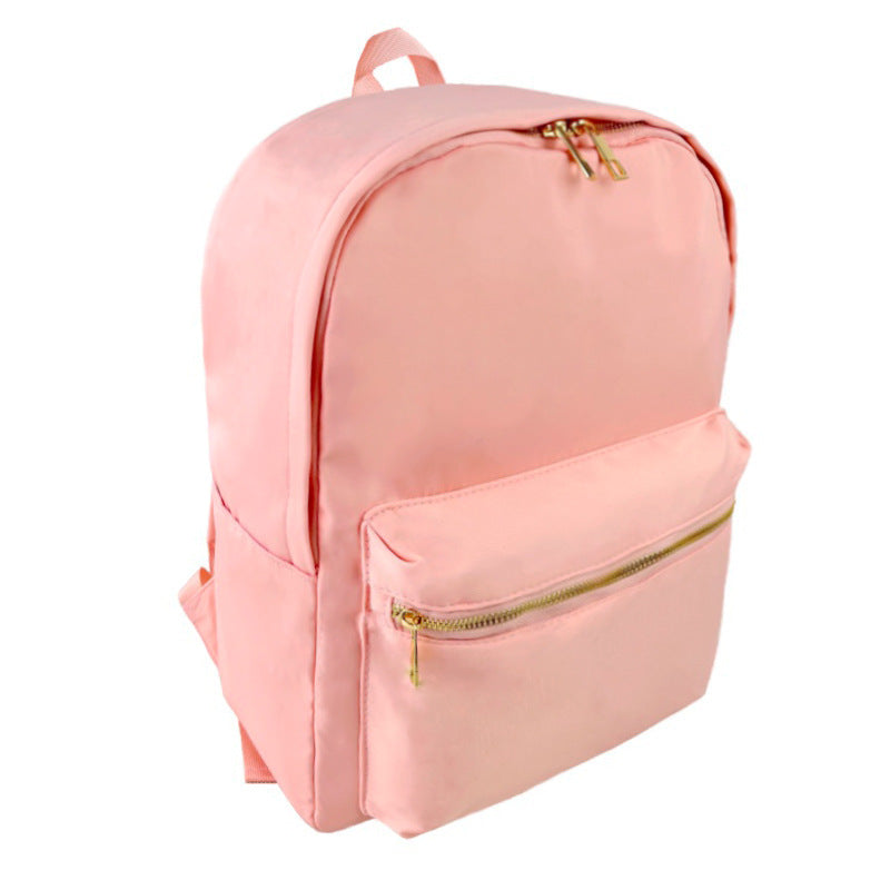 waterproof backpack casual schoolbag large capacity simple backpack school