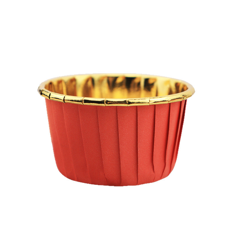 Large Maffin Cup Roll-up Cupcake Cups Golden Silver Cake Cups Maffin