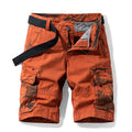 Camouflage Pants Men's Cargo Pants Loose Fit Summer Washed Cargo Shorts