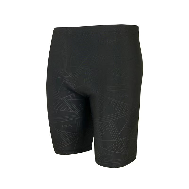 Swimming Trunks Five-Point Men's Professional Swimsuit Boxer Shorts