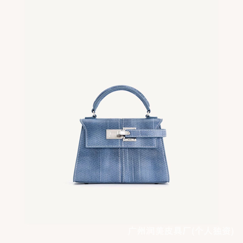jwpei ladder bag portable high-end fashion Kelly bag simple shoulder