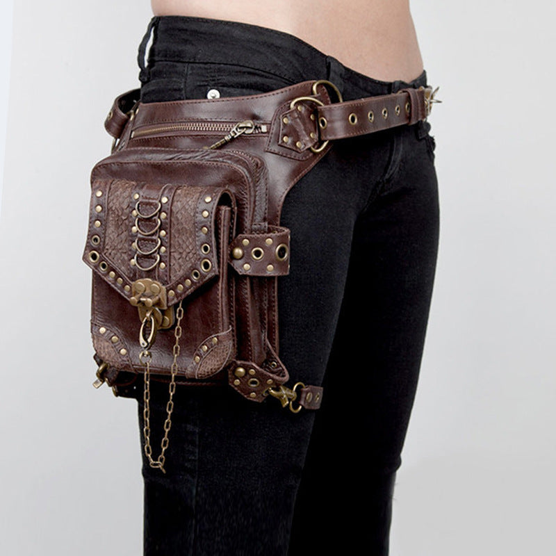 Steampunk locomotive women's bag new Gothic small bag men's and women's
