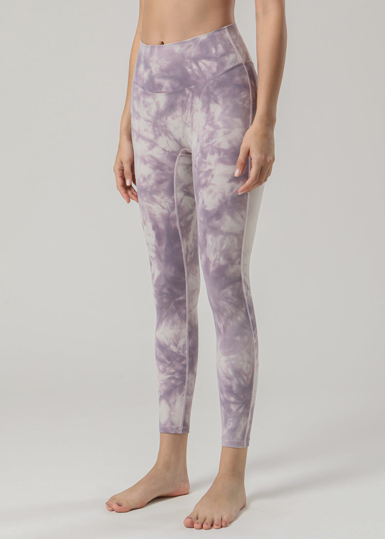 Spring and Summer New Naked Yoga Pants Women's No Embarrassment Line High
