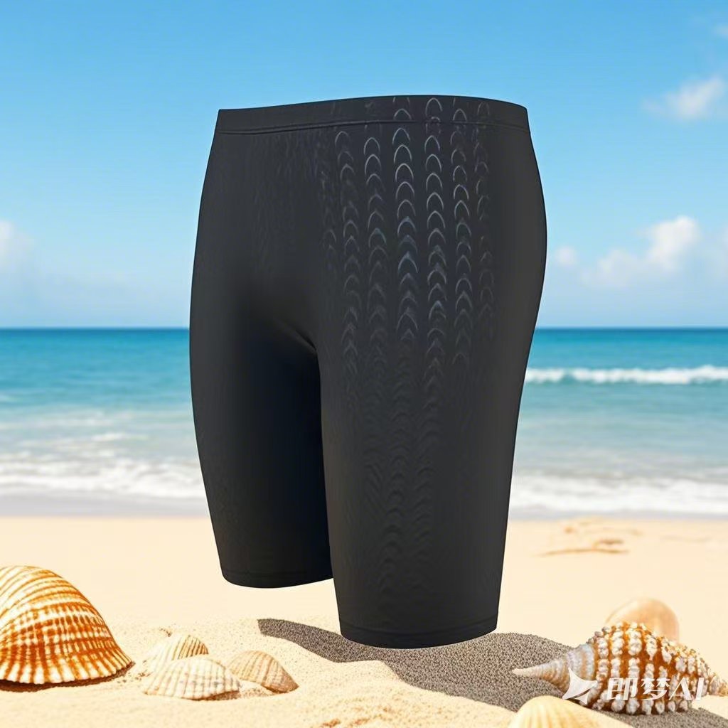 Swimming Trunks Five-Point Men's Professional Swimsuit Boxer Shorts