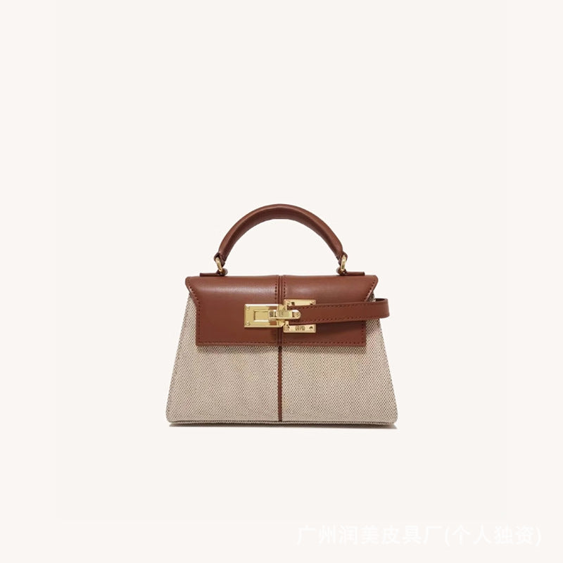 jwpei ladder bag portable high-end fashion Kelly bag simple shoulder