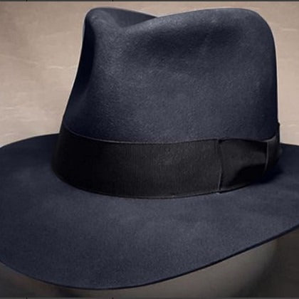 LAZADA Wool Cowboy Hat Bow Men's Jazz Hat Hot Autumn and Winter Hat