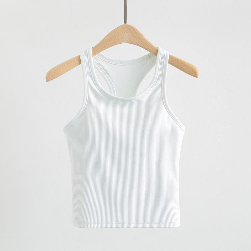 Original ebb yoga vest women's I-character sports outer wear tight