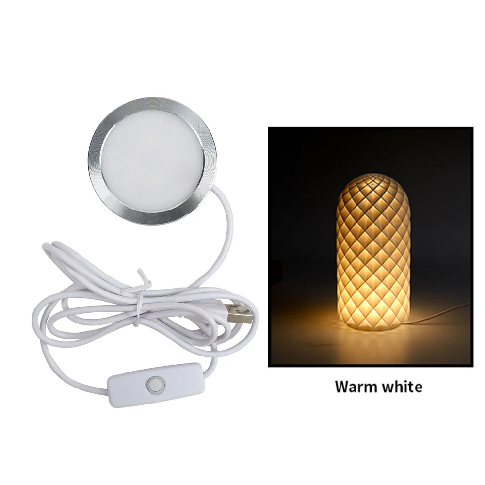 3D Printer DIY Model LED Lamp Kit 001 For Bambu Lab A1/A1mini/P1S/P1P/X1C