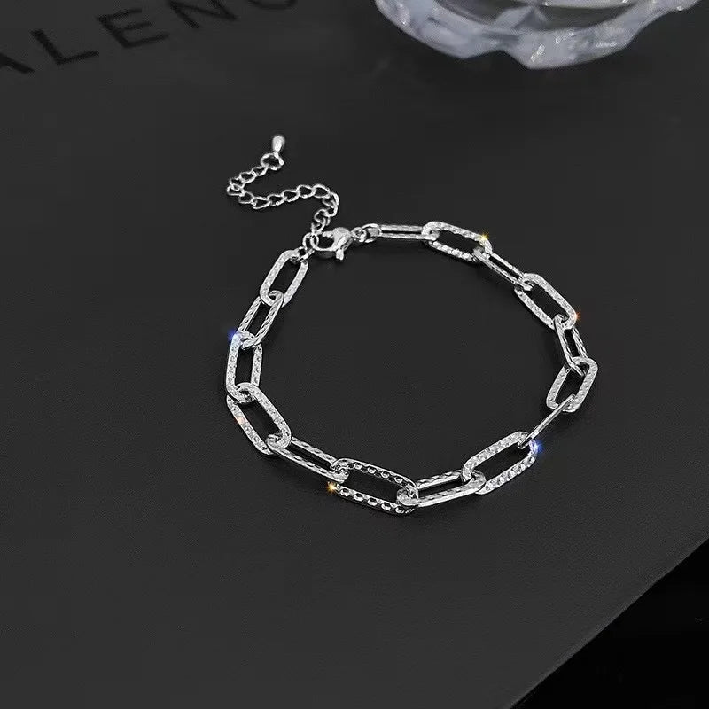 Trend Unique Design Stainless Steel Elegant Delicate Cross Wrap Bracelet