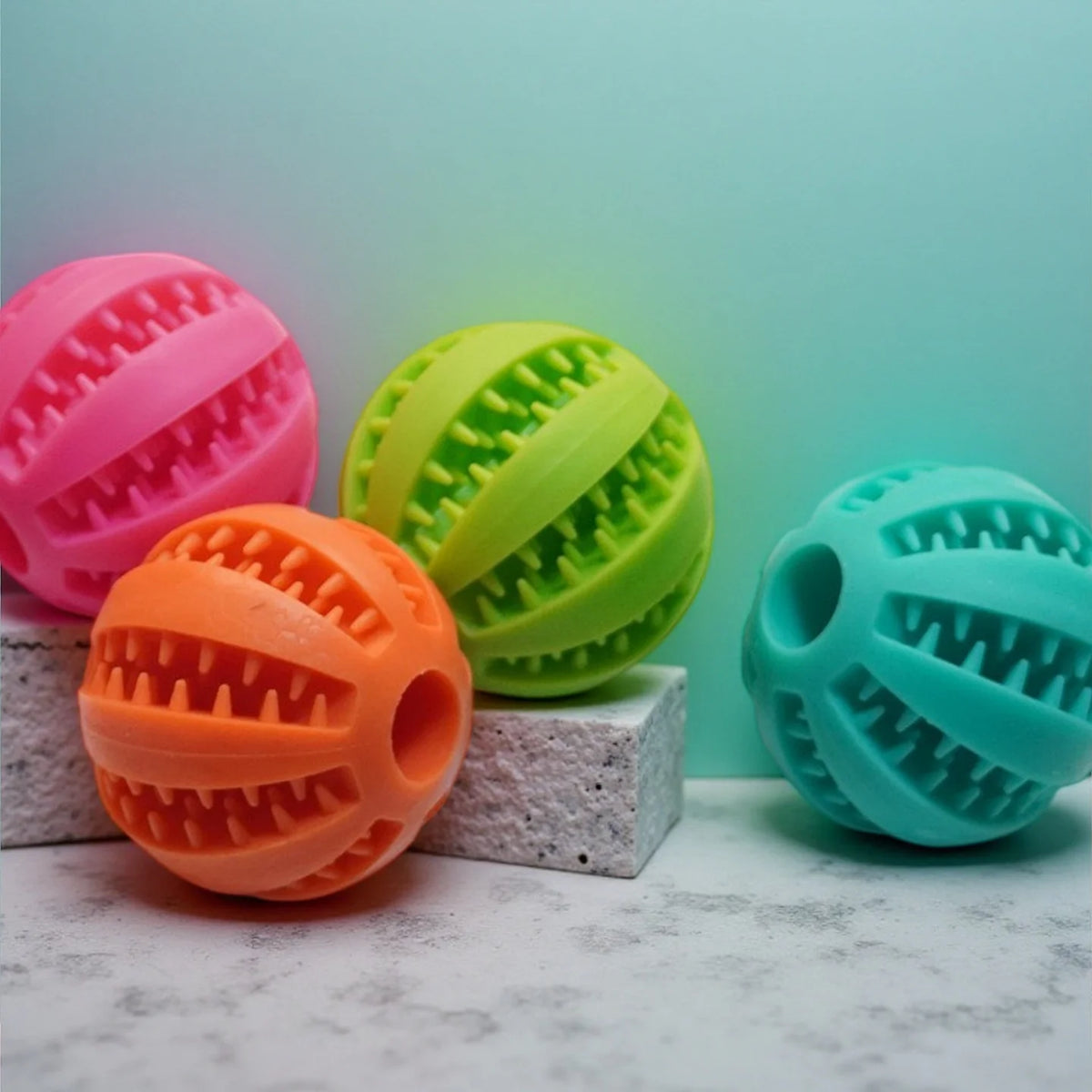 pet dog leakage toy balls, teething puzzles, anti-boring and biting