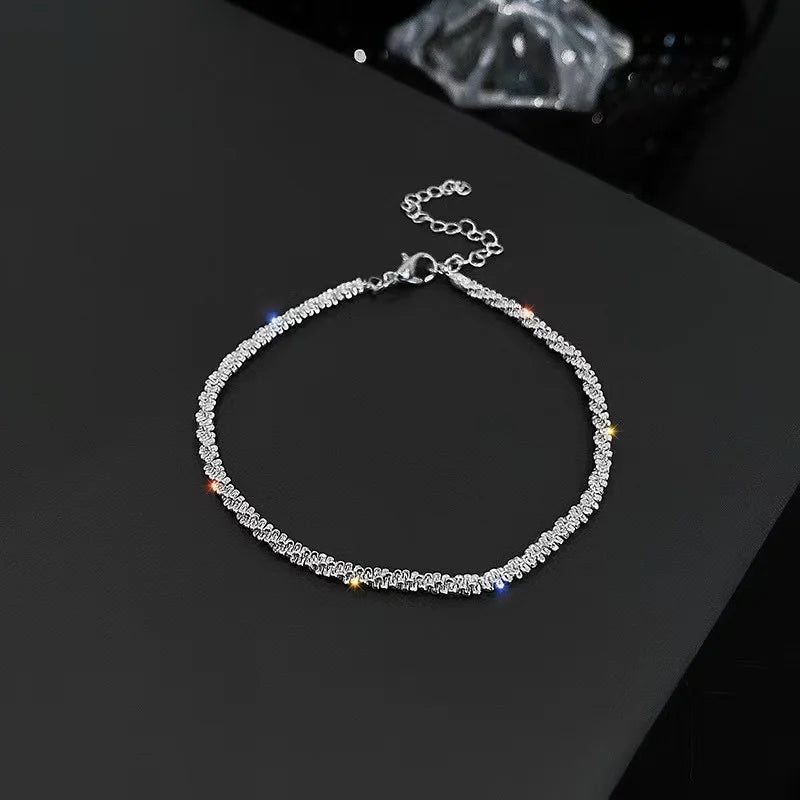 Trend Unique Design Stainless Steel Elegant Delicate Cross Wrap Bracelet