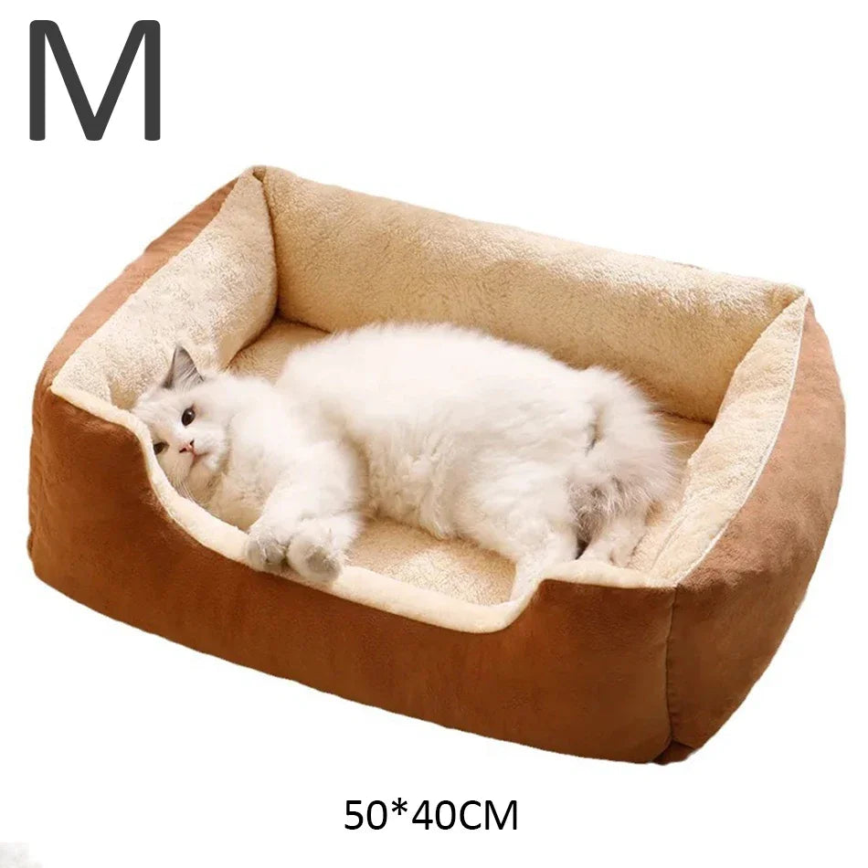 Bed for Cats Pet Products Cushions Kitten Goods Accessories Dog All Houses