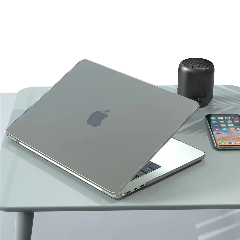 Matte Laptop Case for MacBook Neo Air 13.6 M4 15 M3 Thin Cover for Mac