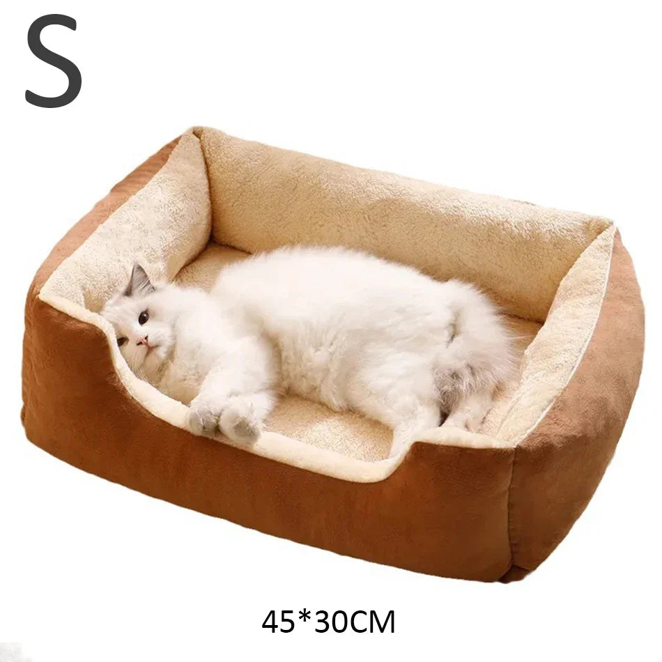 Bed for Cats Pet Products Cushions Kitten Goods Accessories Dog All Houses