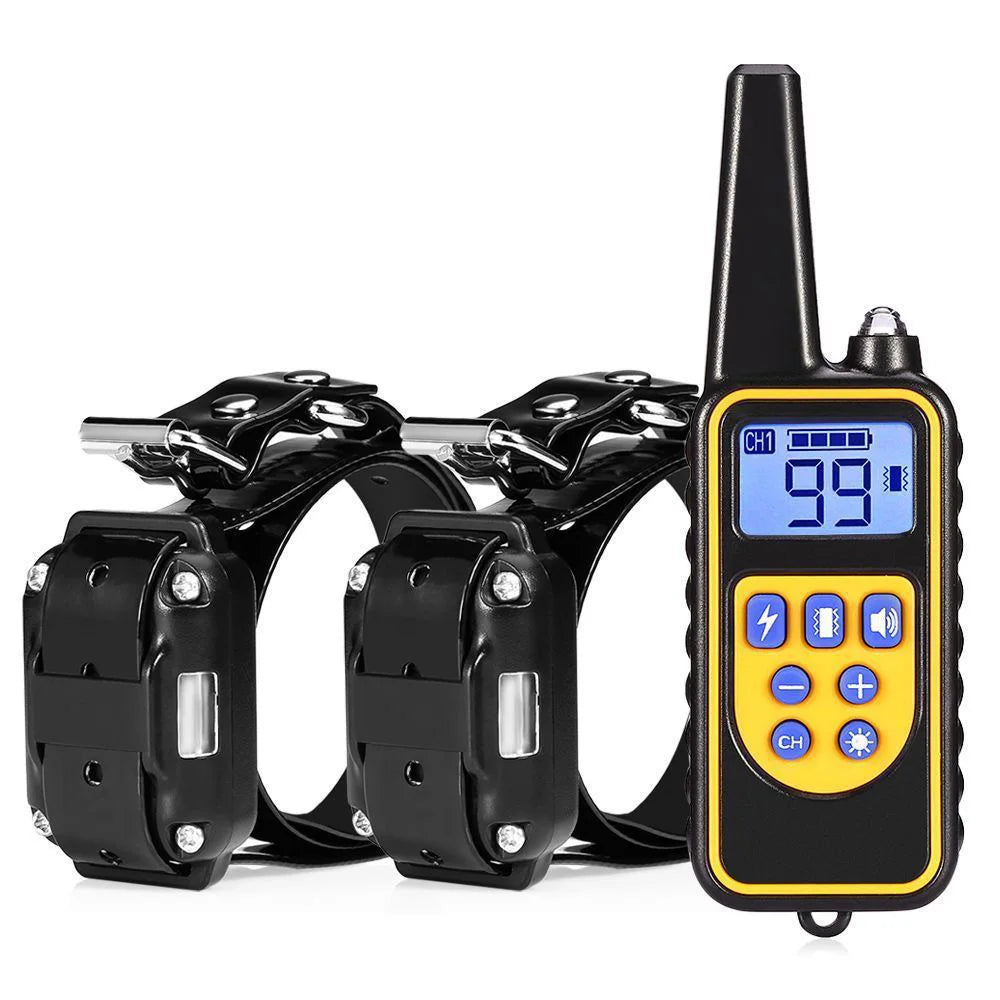 Electric Dog Training Collar Detachable Bark Rechargeable Anti Barking