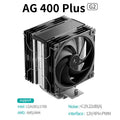 DEEPCOOL AG400 4 Heat Pipe CPU Air-Cooled Cooler ARGB PWM TDP 220W CPU