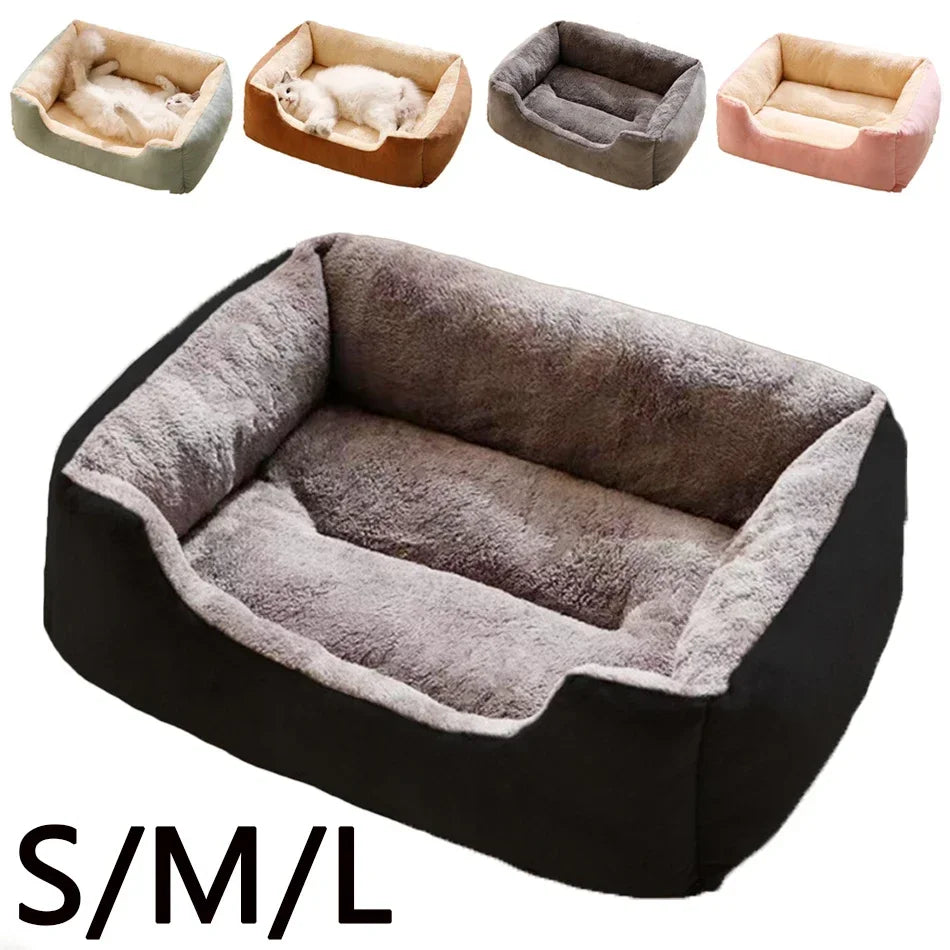 Bed for Cats Pet Products Cushions Kitten Goods Accessories Dog All Houses