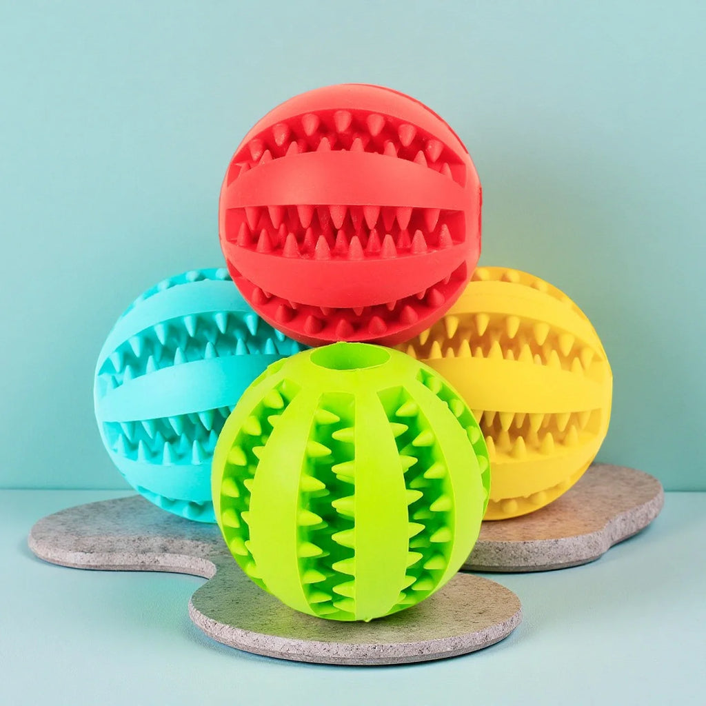 pet dog leakage toy balls, teething puzzles, anti-boring and biting