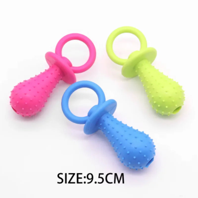 Dog Teething Toy Chew Stick Bite Resistant Fun Leak Proof Food Toy Pet