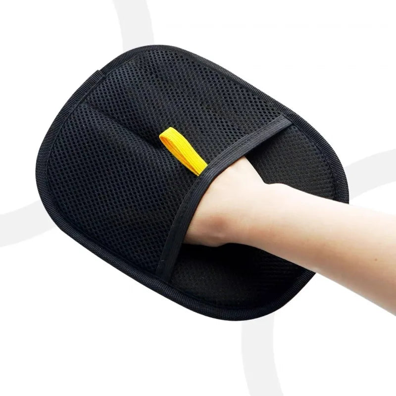 Pet Grooming Gloves Pet Hair Remover Brush Kitten Cleaning Glove Removing