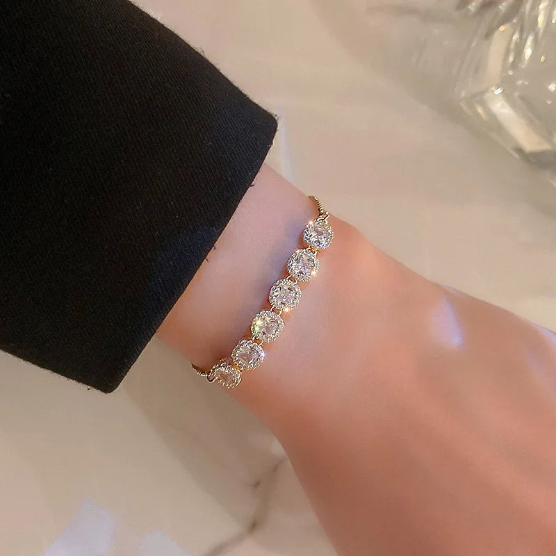 Trend Unique Design Stainless Steel Elegant Delicate Cross Wrap Bracelet