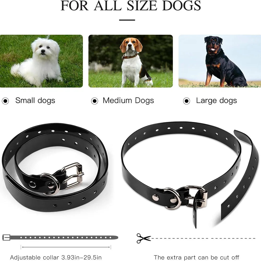Electric Dog Training Collar Detachable Bark Rechargeable Anti Barking