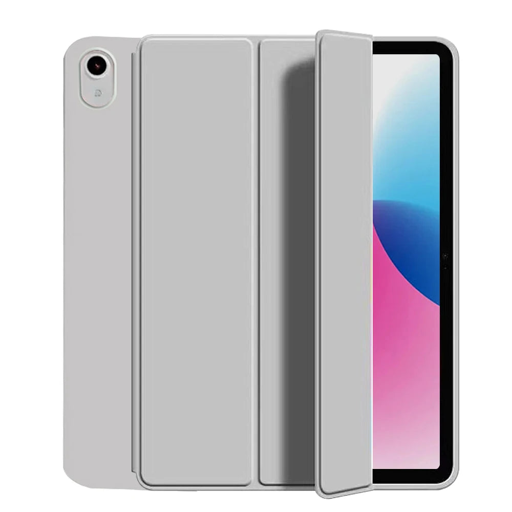 for iPad 5/6/7/8/9/10th gen Compatible with Air 4/5/6/7 Pro 11, three fold