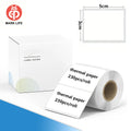 Marklife Thermal Papers White Thermal Self-adhesive Stickers Compatible