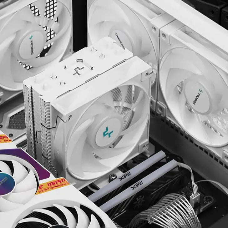 DEEPCOOL AG400 4 Heat Pipe CPU Air-Cooled Cooler ARGB PWM TDP 220W CPU