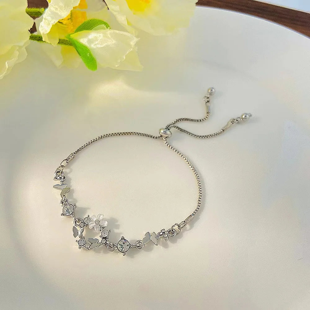 Trend Unique Design Stainless Steel Elegant Delicate Cross Wrap Bracelet