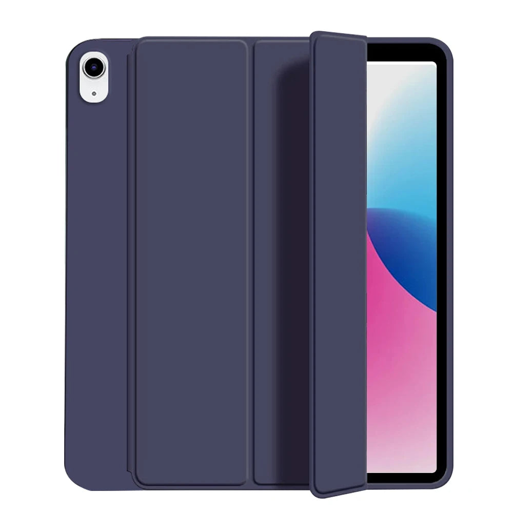 for iPad 5/6/7/8/9/10th gen Compatible with Air 4/5/6/7 Pro 11, three fold