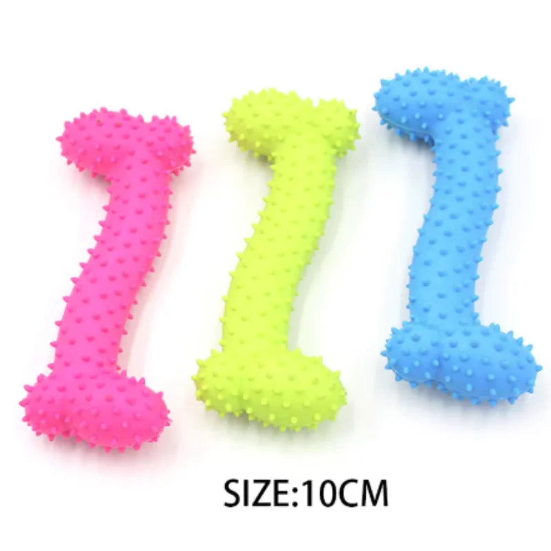 Dog Teething Toy Chew Stick Bite Resistant Fun Leak Proof Food Toy Pet