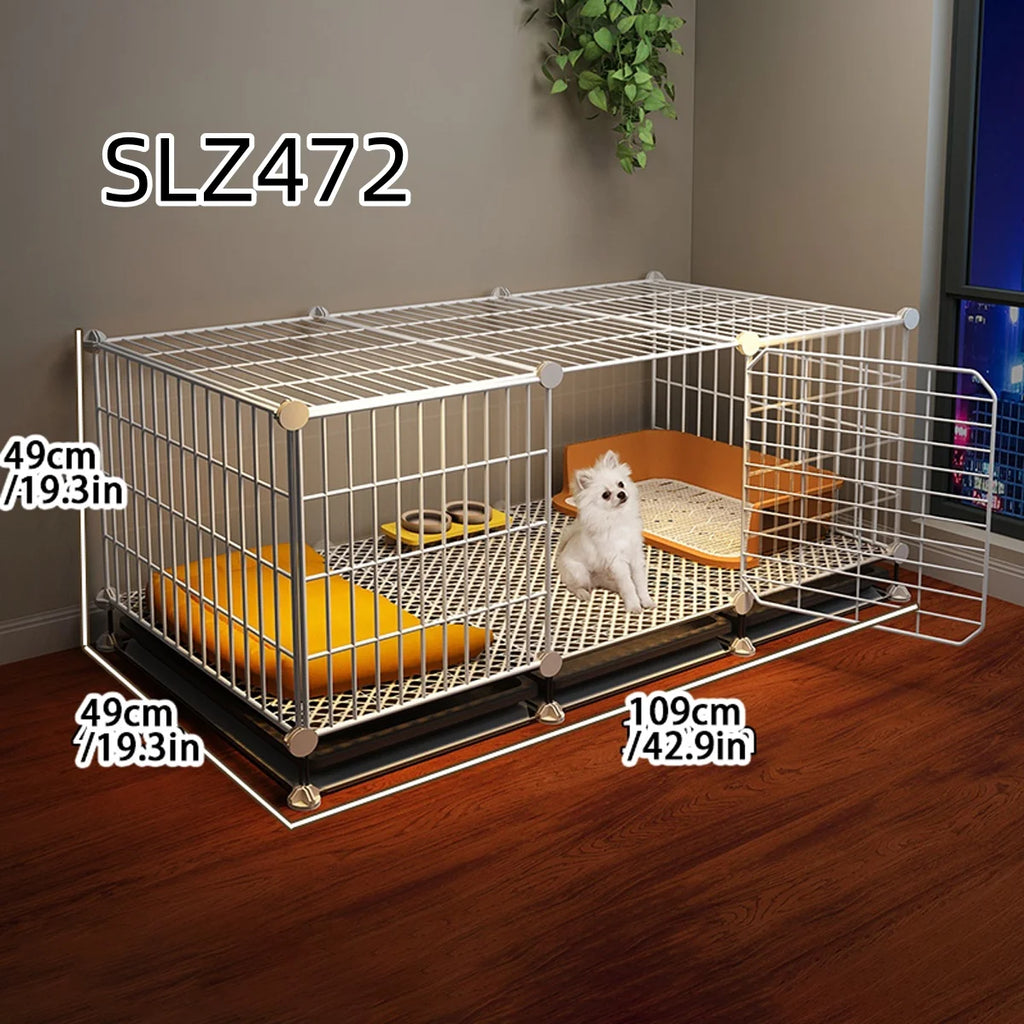 Dog Cage for Small Dogs Like Pomeranian, Teddy, Bichon, Pet Warm Winter