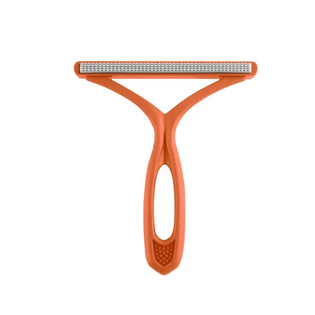 1pc 2in1 Double Sided Pet Hair Remover Lint Remover Clean Tool Shaver
