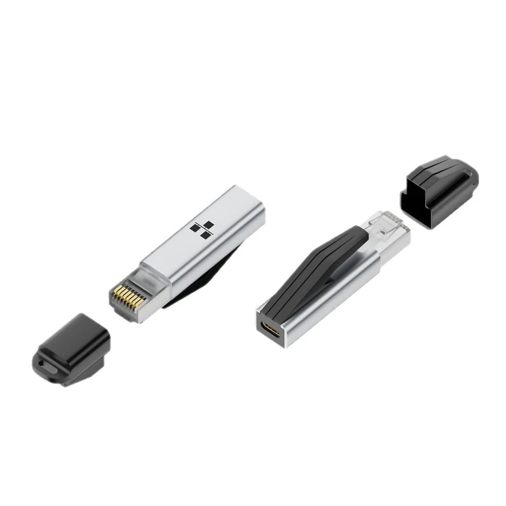 Kebidumei 1000Mbps USB C to Ethernet Adapter Gigabit USB C Female to RJ45